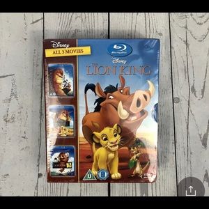 Disney The Lion King Trilogy Blu Ray Set 3 Discs NEW